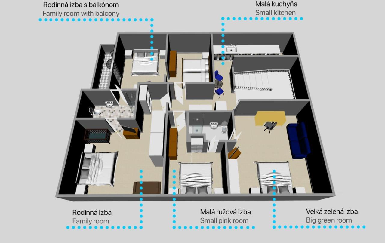 Privat Adriana Apartment Kremnica Ngoại thất bức ảnh